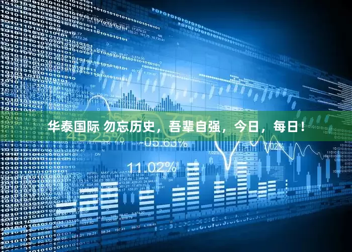 华泰国际 勿忘历史，吾辈自强，今日，每日！