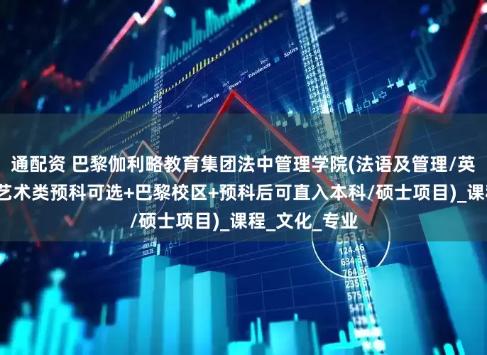 通配资 巴黎伽利略教育集团法中管理学院(法语及管理/英语管理/英语艺术类预科可选+巴黎校区+预科后可直入本科/硕士项目)_课程_文化_专业